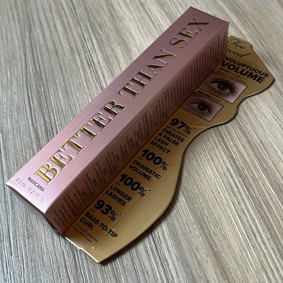 NWT TOO FACED BETTER THAN SEX Full-Size volume mascara - Picture 3 of 3